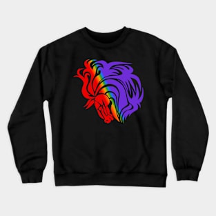 Rainbow Horse Crewneck Sweatshirt